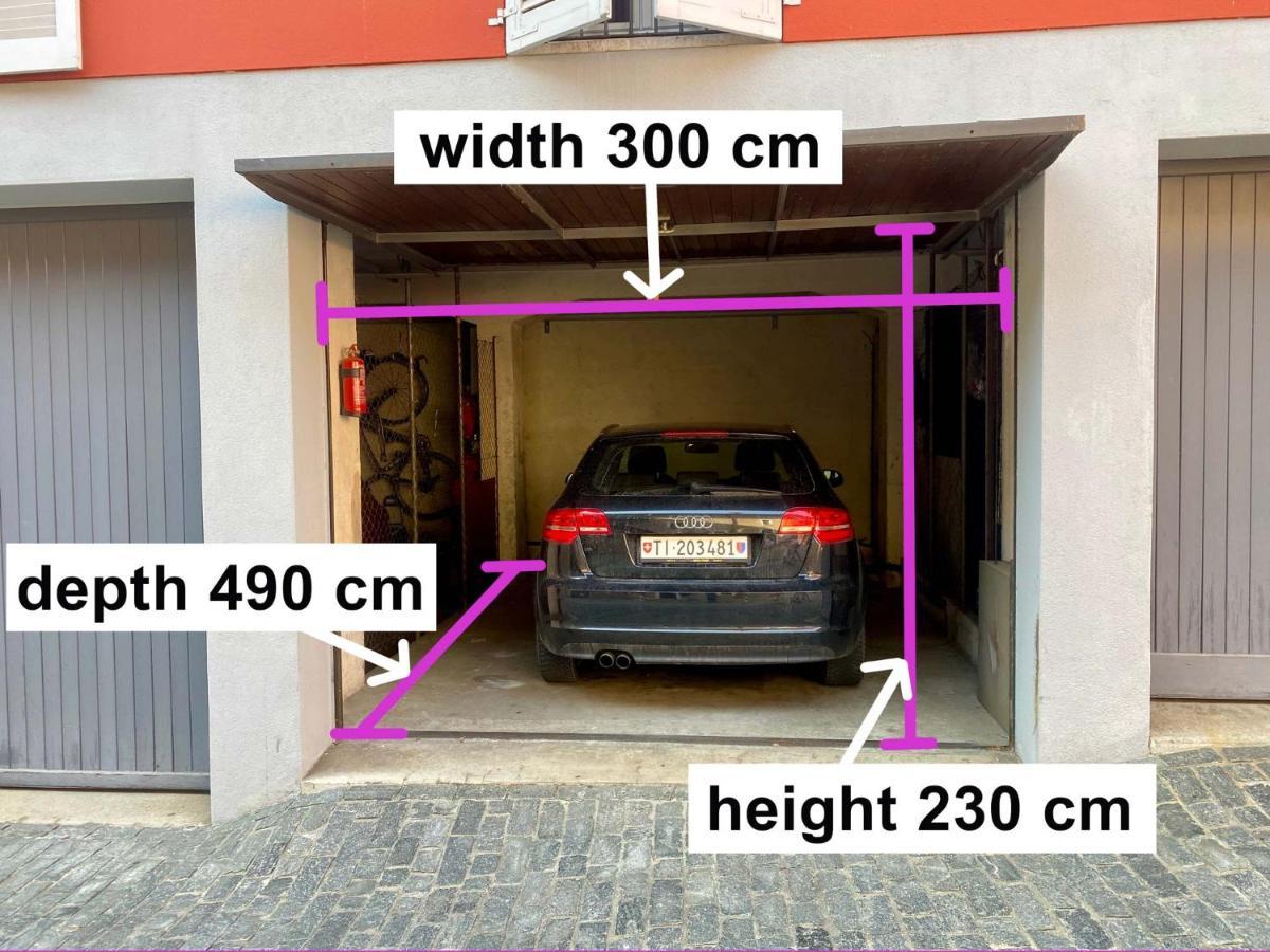 Aria Apartment - Free Parking Bioggio Eksteriør bilde